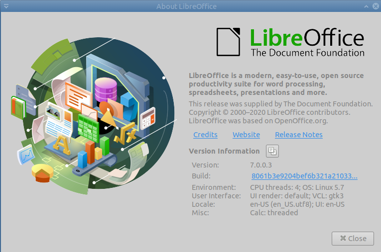 libreoffice information page
